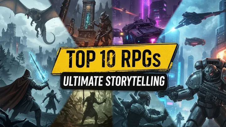 Top 10 RPG Games That Deliver the Ultimate Storytelling Experience