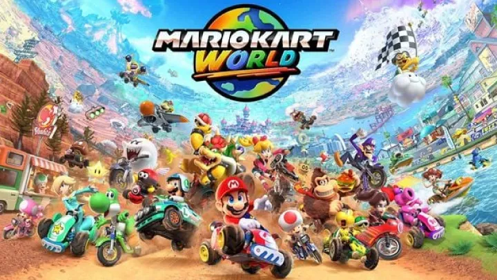 The Evolution of Competition in Mario Kart World: Balancing Skill and Luck