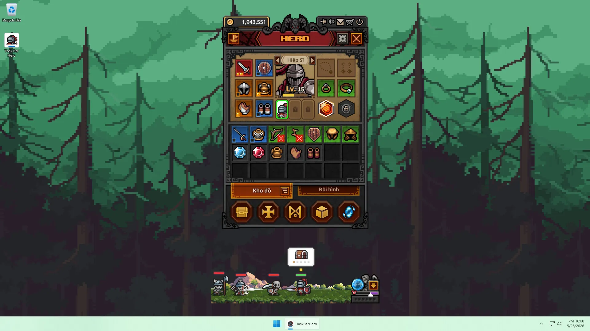TBH: Task Bar Hero screenshot 5