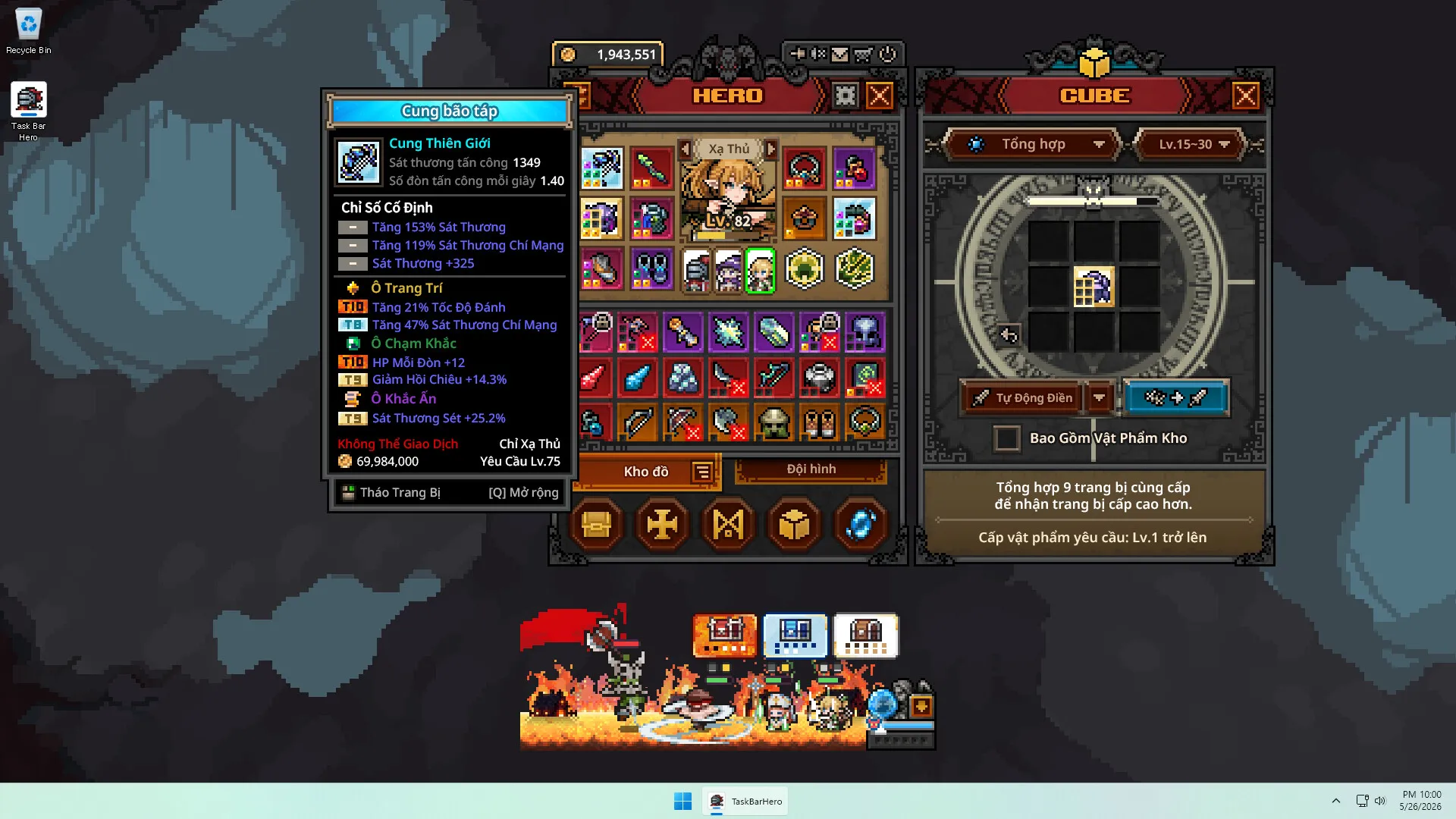 TBH: Task Bar Hero screenshot 7