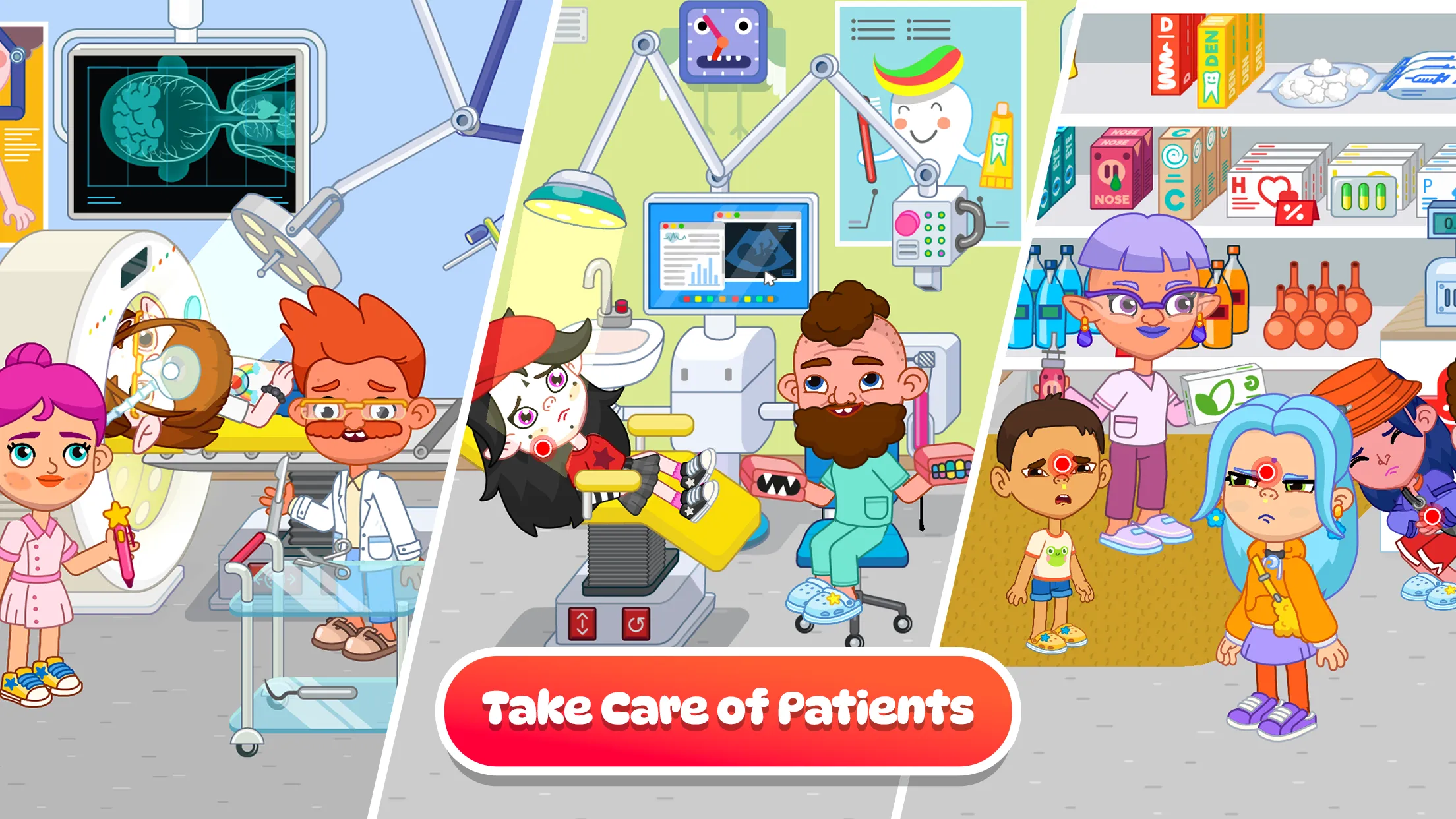 Pepi City: Hospital Life screenshot 5