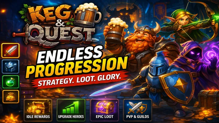 The Psychology of Long-Term Progression in Keg & Quest: Why Idle RPG Systems Drive Player Commitment
