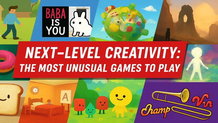 Next-Level Creativity: The Most Unusual Games to Play