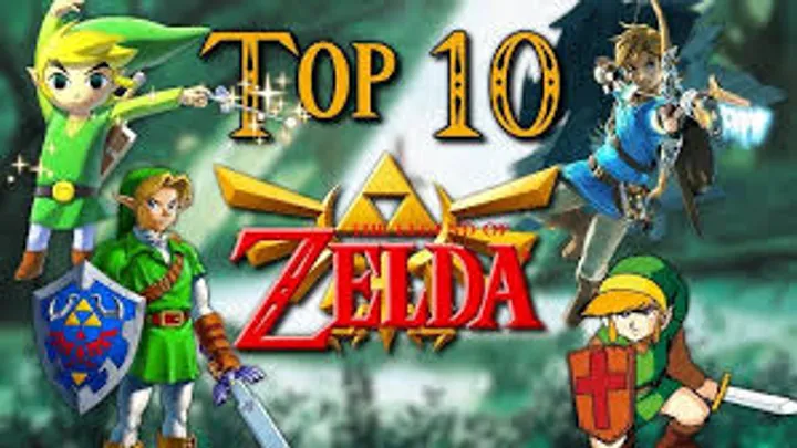 Top 10 Games in The Legend of Zelda Series