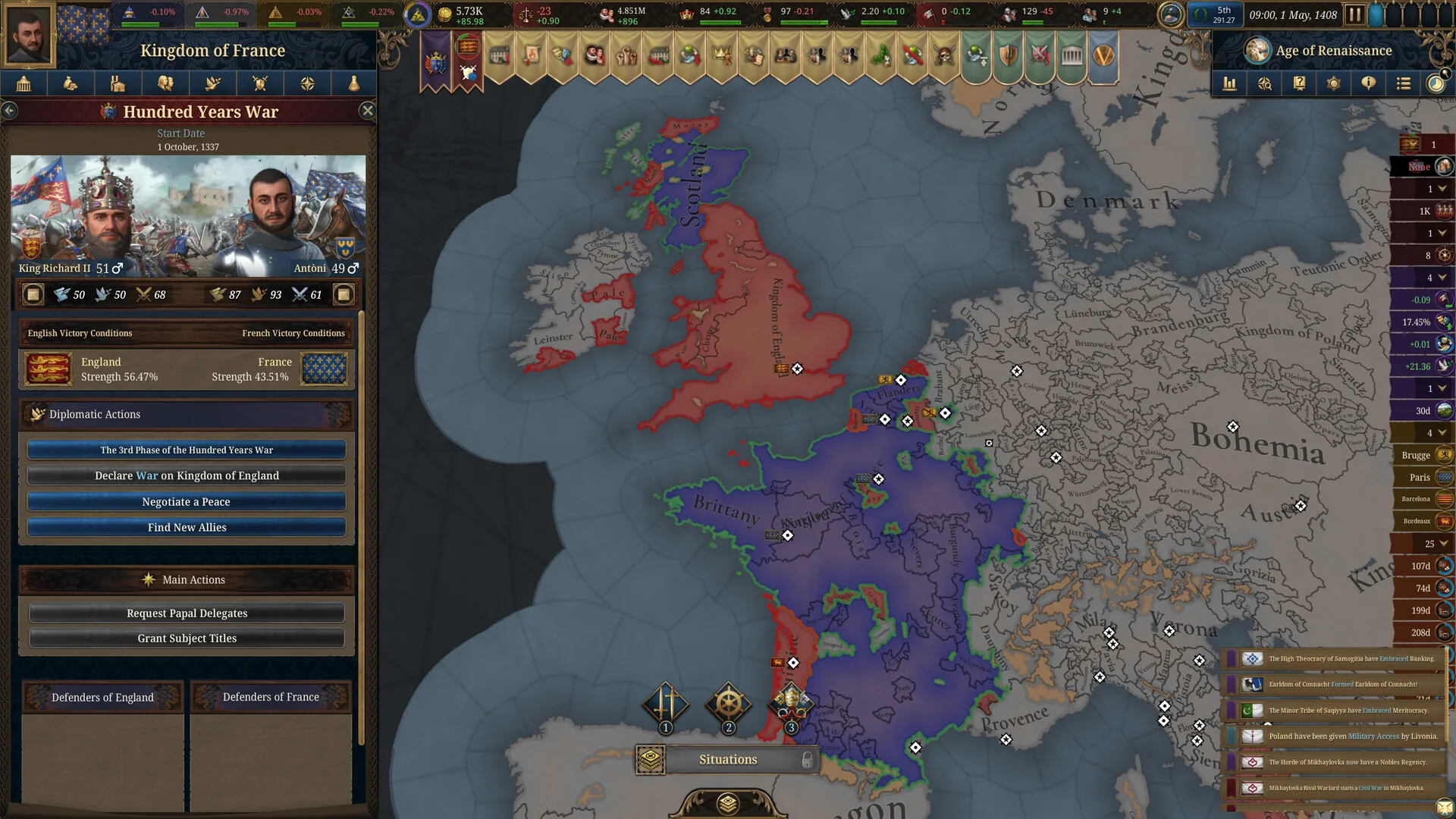 Europa Universalis V screenshot 2