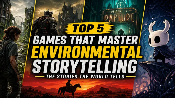 The Art of Environmental Storytelling — Top 5 Games That Master the Silent Narrative